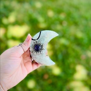 Amethyst Sun Necklace